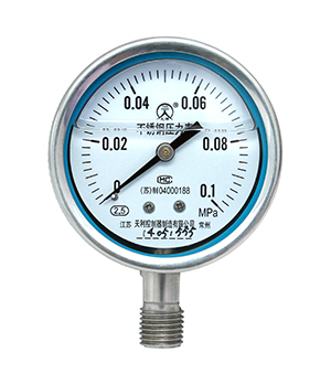 Y-B Stainless Pressure Gauge